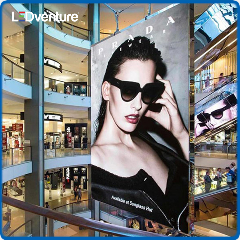 2024 Latest Indoor Outdoor LED Displays Boards Screen for Supermarket Shelf Gas Station Price Board TV Mobile Video Background Wall Advertising Billboard