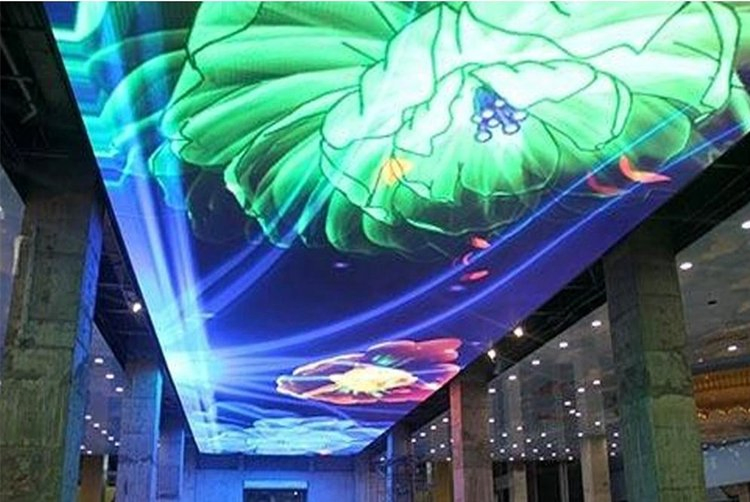 High Resolution 250*250mm Module Hanging Ceiling LED Sky Display Screen