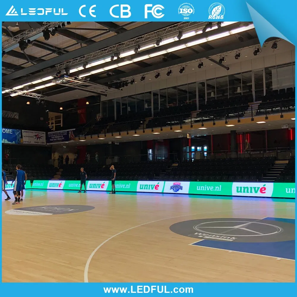 IP65 Advertising Giant Sport Stadium Billboard SMD P4 P5 P6 P10 Digital LED Stadium Perimeter Video Screen