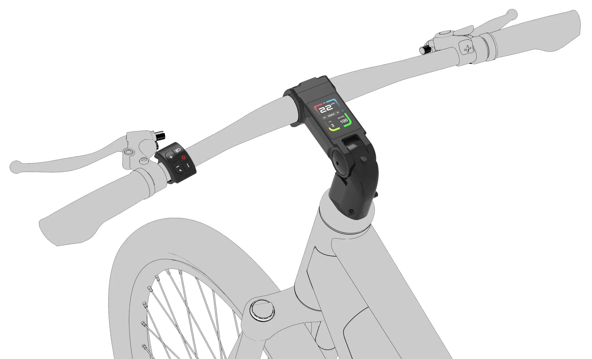 Electric Bicycle Display Interface