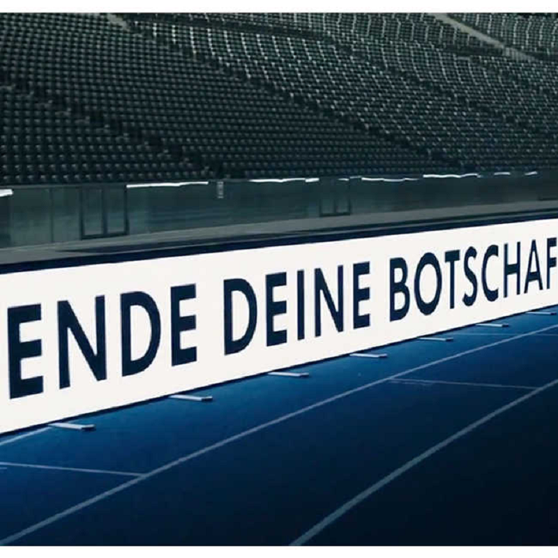 Large Sport Stadium LED Board Soccer Match Advertising Video LED Screen