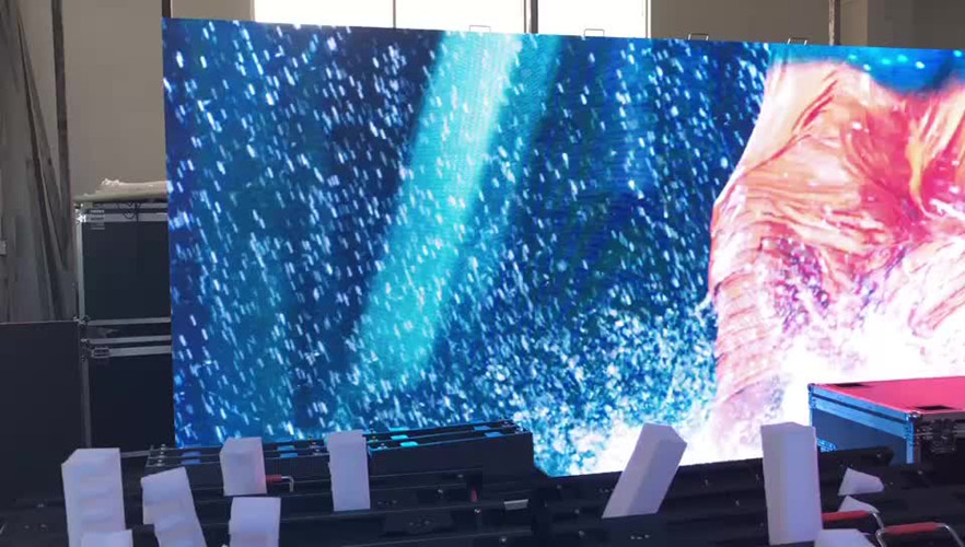 in Stock Outdoor Indoor 640X640mm HD SMD Curved Digital Stage Events Rental Background LED Video Wall Screen Display