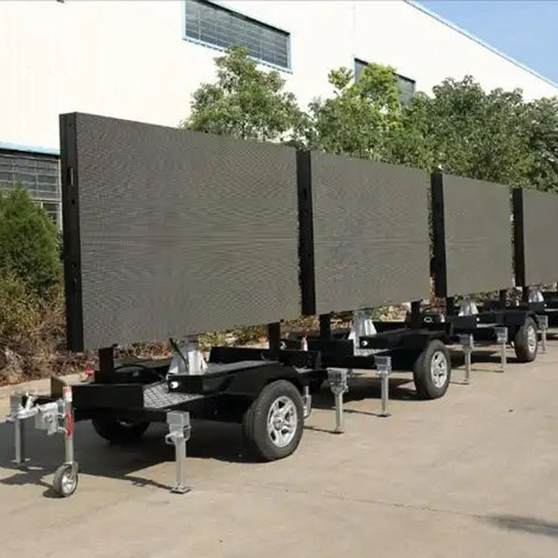 Outdoor Waterproof Mobile Digital Vehicle Van Trailer Mounted Truck LED Display