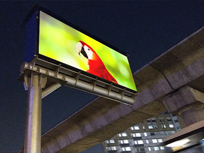 High-Resolution 768mm X 768mm LED Billboard Price Display