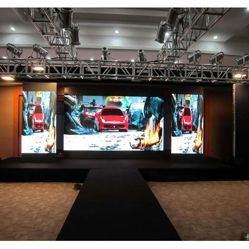 Outdoor P2.6 Flexible Rental Screen LED Curved Soft Module Video LED Display