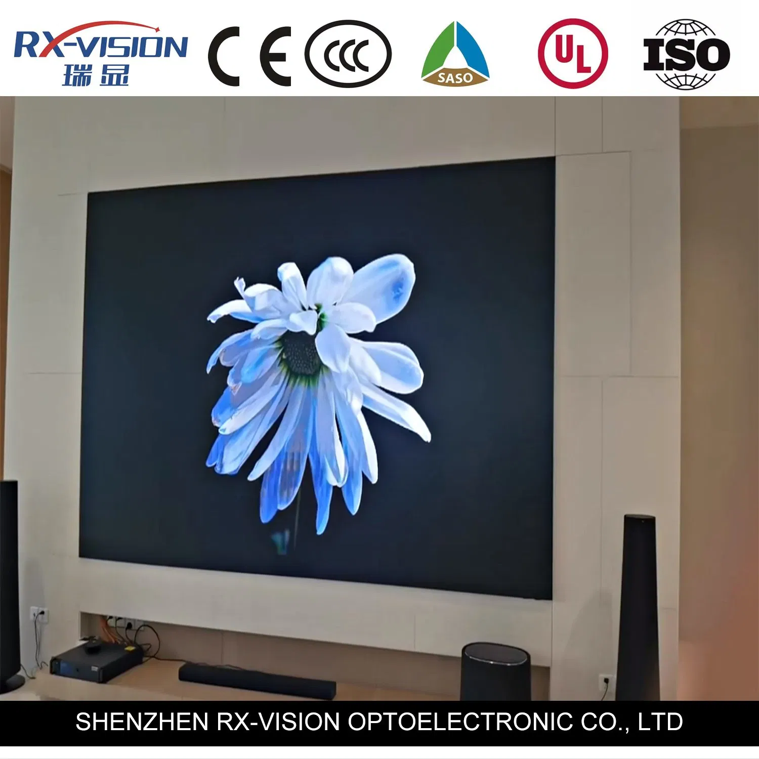 Customized Full Color Small Pixel Pitch P1.25 Indoor Module HD LED Display Screen