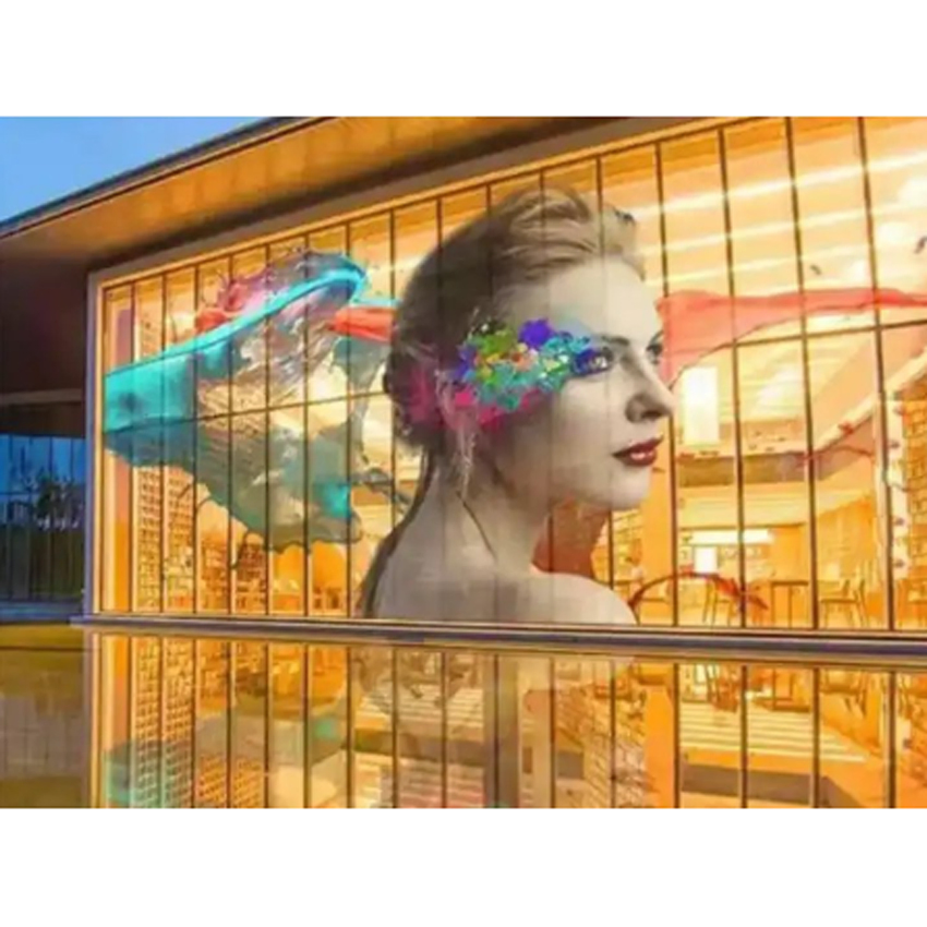 Curtain Window Transparent P3.91-P7.81 LED Screen Indoor Transparent LED Display
