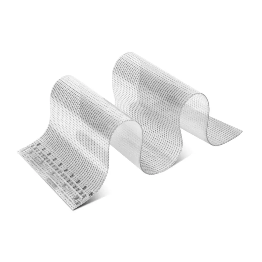 High transparency LED film