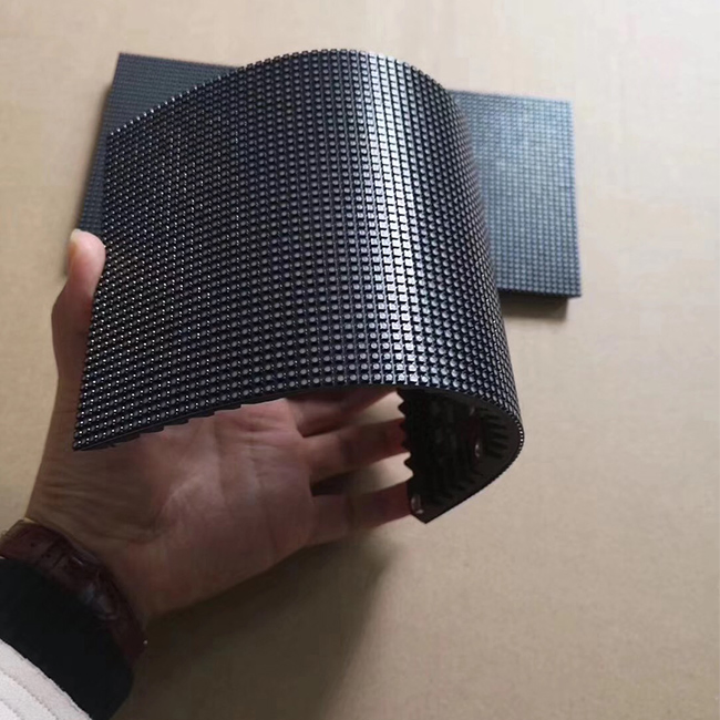 P4 LED Module Indoor Soft Curved Flexible LED Display for Digital Signage Displays