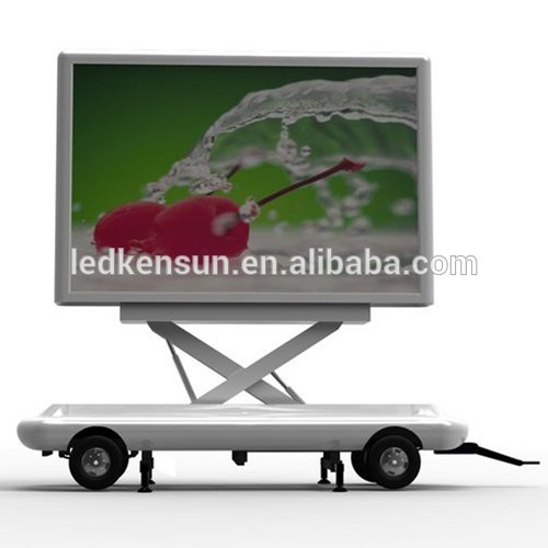 Full Color Mobile Truck/Trailer/Car Outdoor Advertising P6mm LED Display Screen