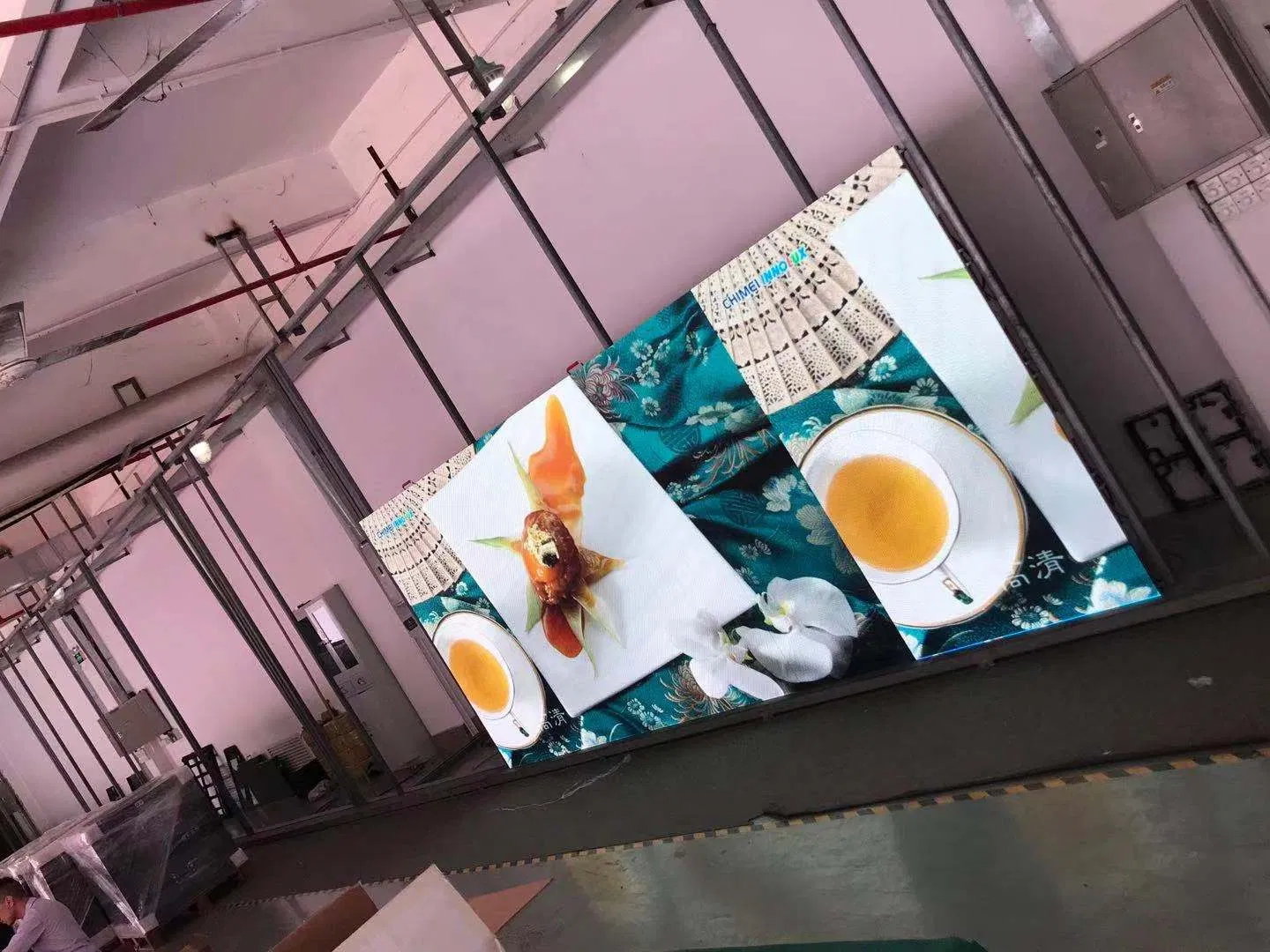 Outdoor Indoor Full Color Window Big Stage Film Taxi Street Advertising Flexible Video Wall Giant Transparent LED Screen Panel Module for Concerts Cinema Church