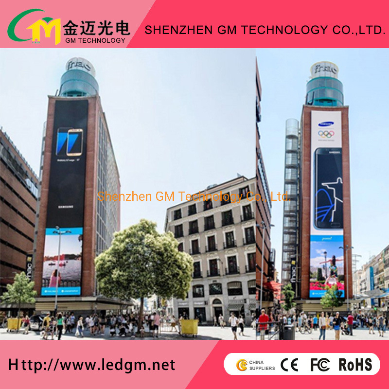 RGB Full Color Fixed Installation P16 LED Digital Advertising Outdoor LED Sign/Video Wall/Sign/Display/Screen/Billboard