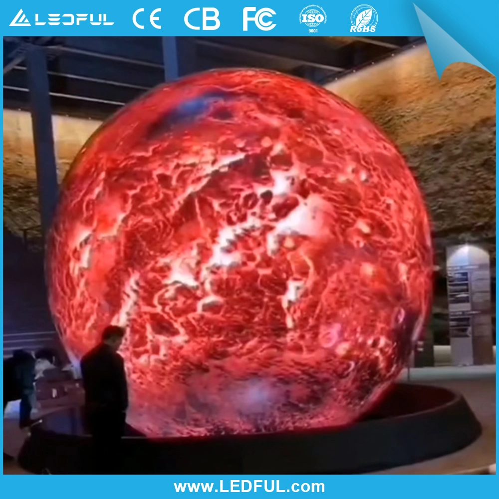 Waterproof Indoor Outdoor Full Color SMD Flexible LED Videowall Display Soft Module Bendable Flex Screen Curve LED Display (P1.25 P1.5 P1.6 P1.8 P2 P2.5 P3 P4)