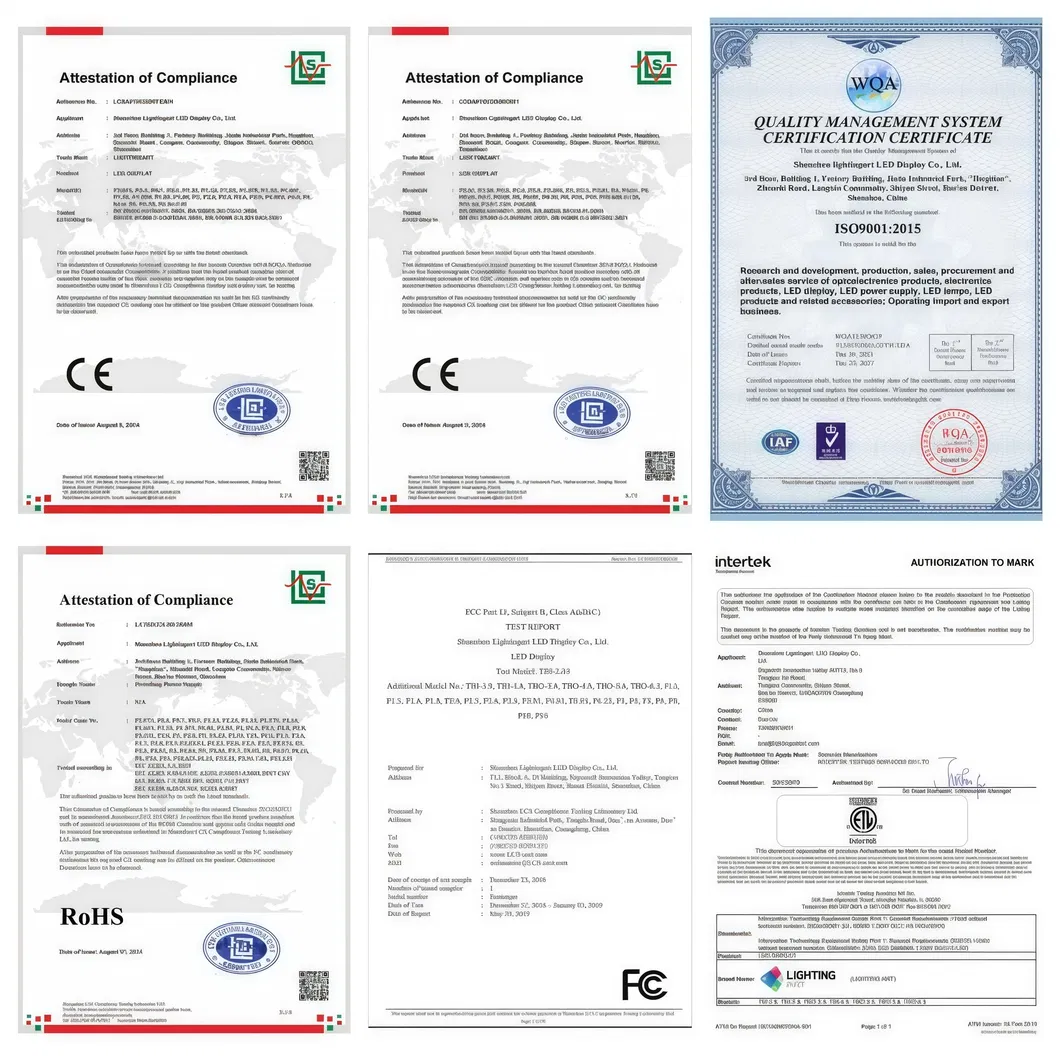 Certificates