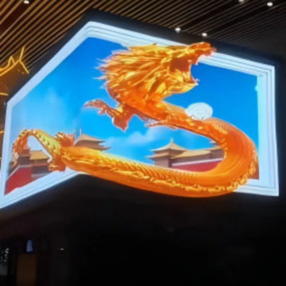 Low Carbon Emissions LED Transparent Flexible Display for Car Dealerships