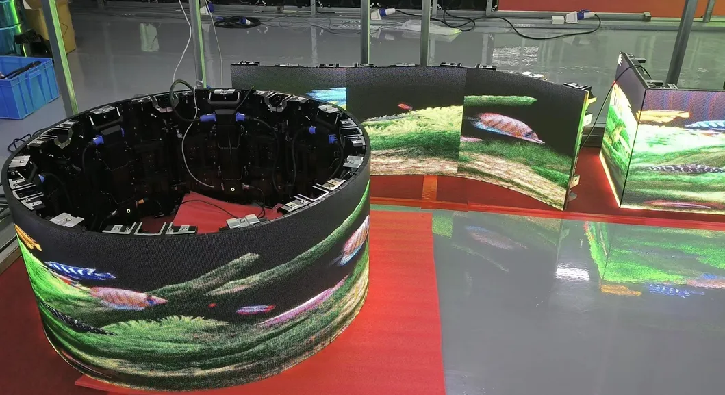 Curved LED Wall Application