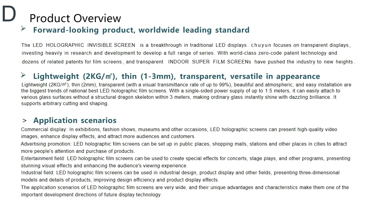 Transparent LED Display Building Wall