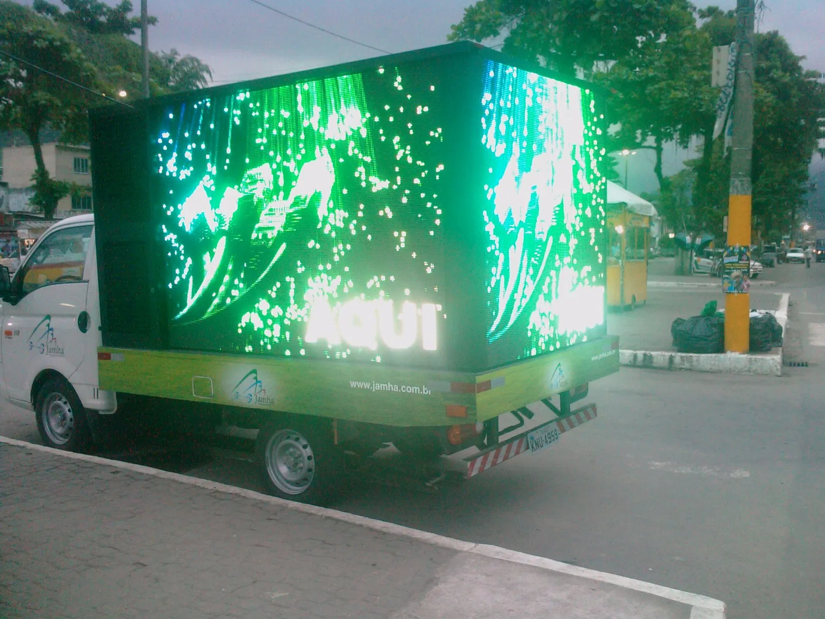 New Inventions Mobile New Sign LED Truck Display for Advertisement RGB Panel