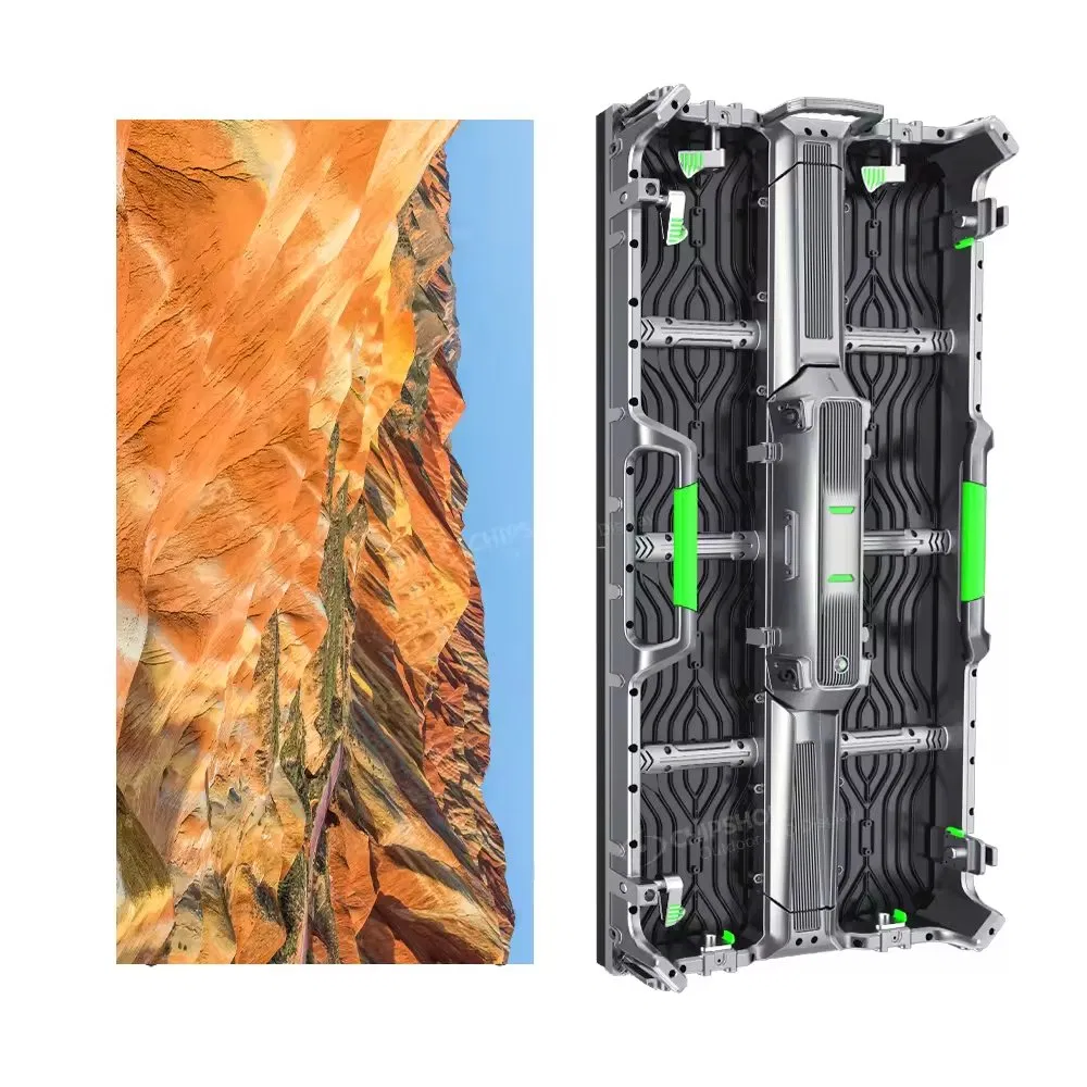 Outdoor Indoor 500*1000mm Cabinet Rental LED Screen P3.91 Rental LED Display for Events