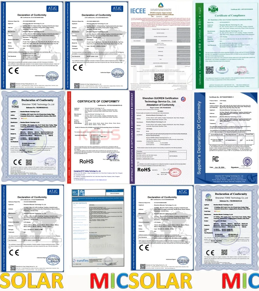 Compliance Certifications