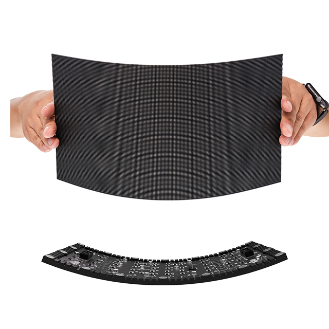 Chinese Indoor Glass Flexible LED Film Screen Advertising Digital Soft Video Wall LED Display for Fixed Poster Billboard