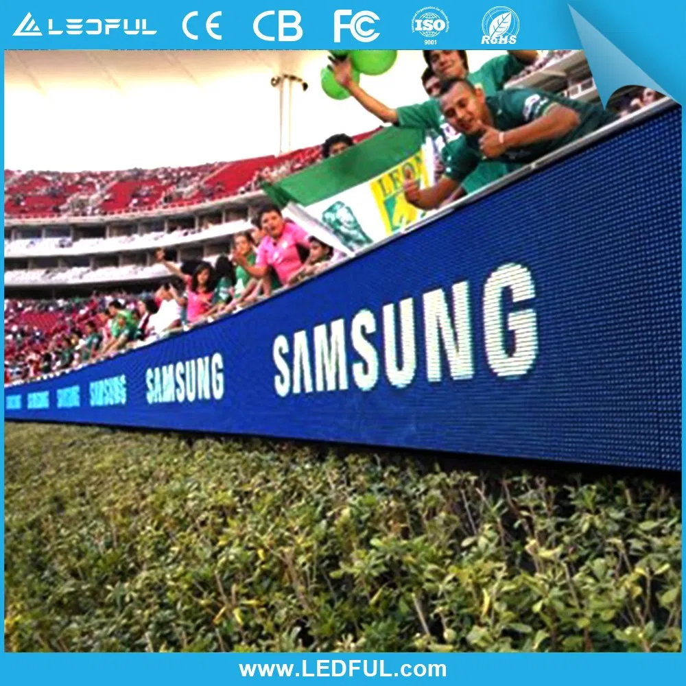 Stadium Perimeter LED Display Board P6/P8/P10/P12/P16/P20 Sports Advertising Full Color LED Display Screen