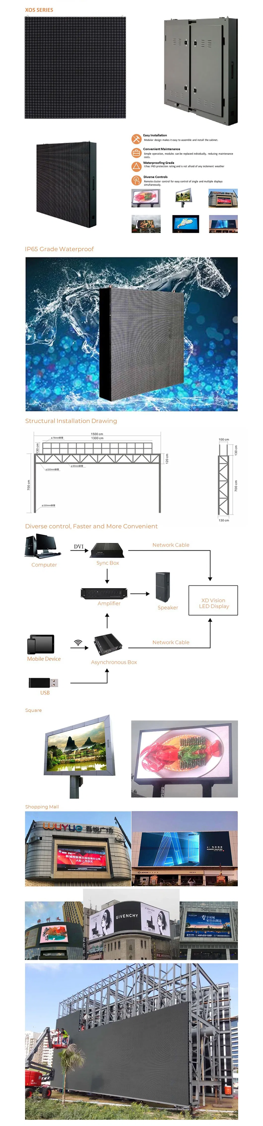 LED Screen Display Advertisement