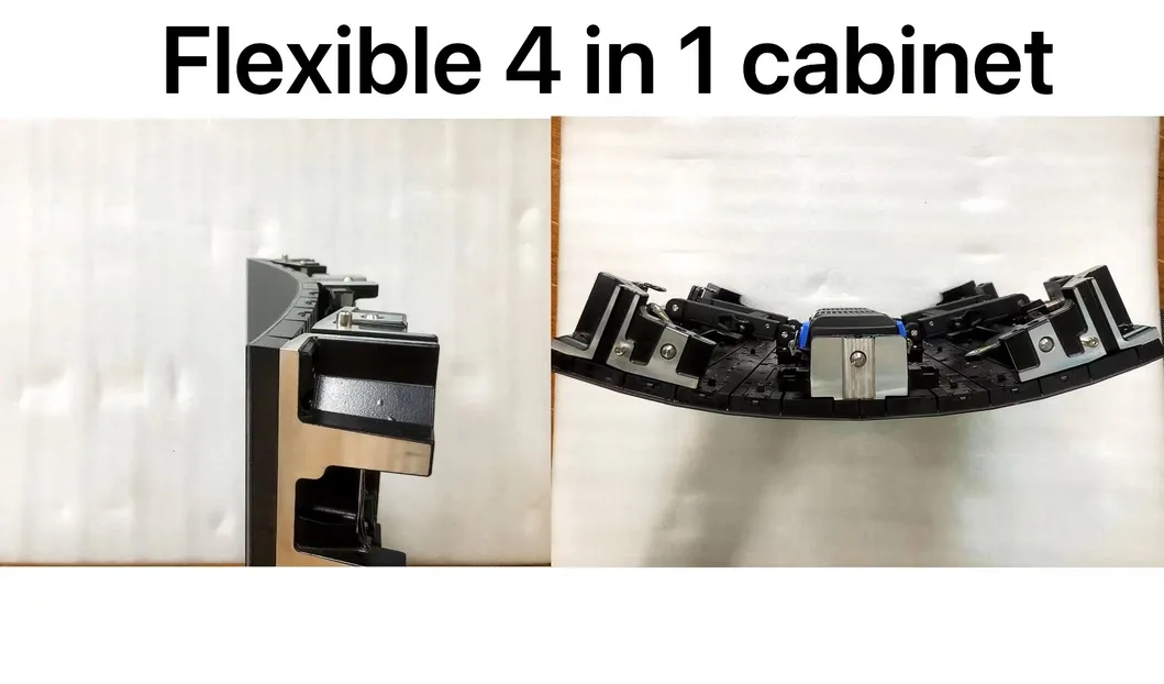 Real Cabinet Curve Effect