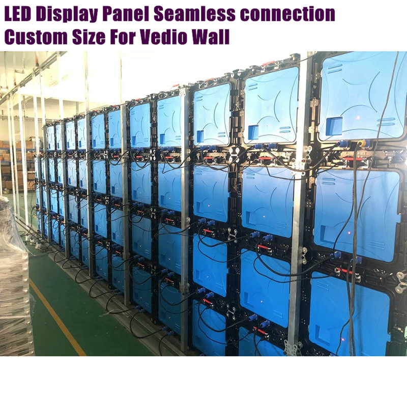 in Stock Outdoor Indoor 640X640mm HD SMD Curved Digital Stage Events Rental Background LED Video Wall Screen Display