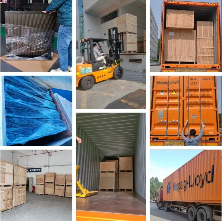 Wooden case packaging