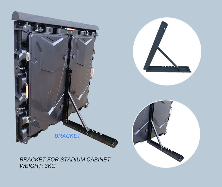 P10 Sports LED Die Casting Aluminum Display 960X960mm Stadium Perimeter Sport LED Screen