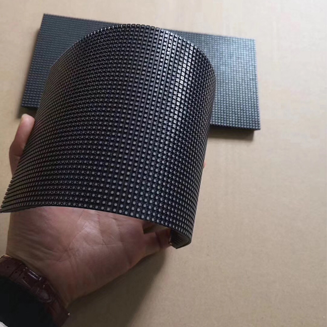 P4 LED Module Indoor Soft Curved Flexible LED Display for Digital Signage Displays