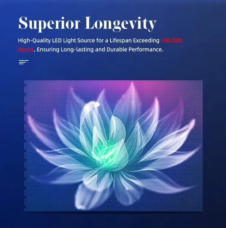 Transparent LED Detail 2