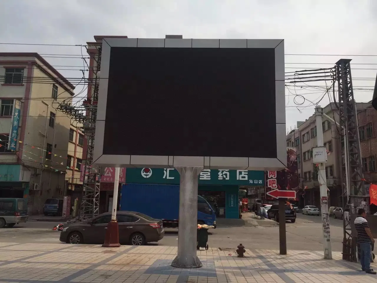 Hot Sell Outdoor SMD P6 Fixed LED Billboard with Good Quality and Low Price