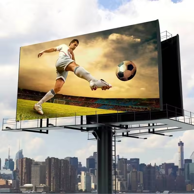 P8 Die-Casting Aluminum Electronic Digital Basketball Football Court Stadium Sports Scoreboard Outdoor Full Color Waterproof Large Video LED Display Screen