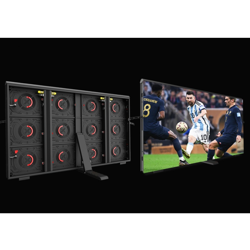 P8.33 Outdoor Sports LED Screen for Soccer Stadium Fence Perimeter Advertising
