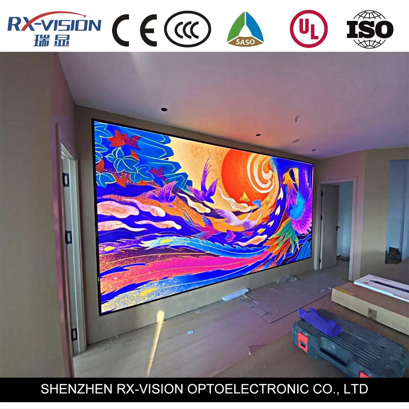 Customized Full Color Small Pixel Pitch P1.95 P2.5 Indoor Module HD LED Display Screen