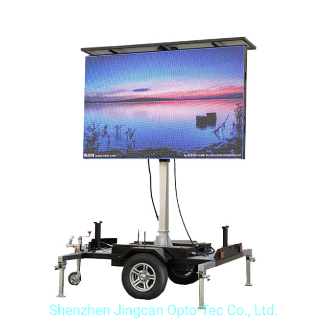 Full Color Mobile Truck/Trailer/Car Outdoor Advertising P6mm LED Display Screen