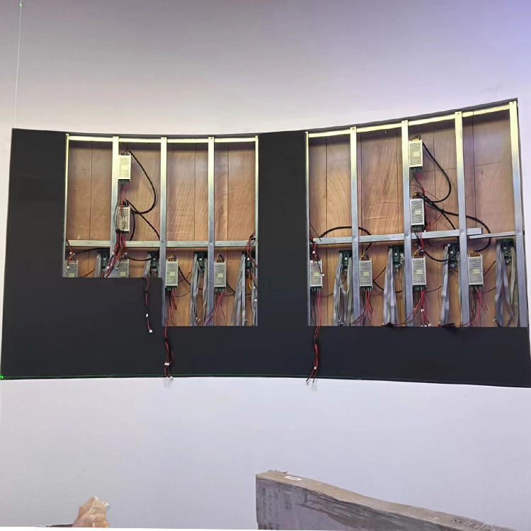 Customize Size 640*480mm Full Color P2.5 Indoor LED Screen Display Curved LED Video Wall