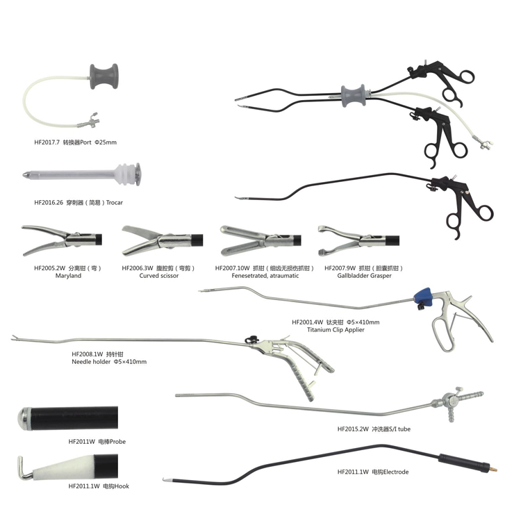 Suction Irrigation Tube for Single Incision Laparoscopic Surgery Instrument