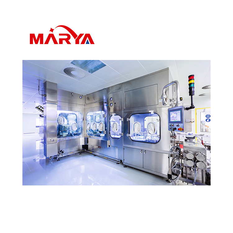 Marya Pharmaceutical Aseptic Gloves Sterilization-Enabled Linkage Production Line Sterile Isolator Solution