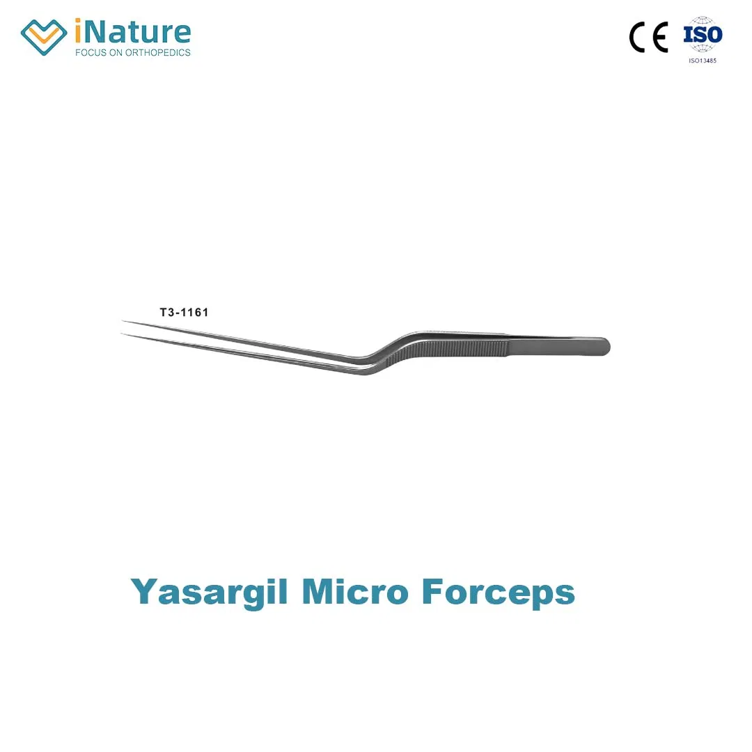 Yasargil Micro Forceps Neurosurgical Instruments Bayonet Style
