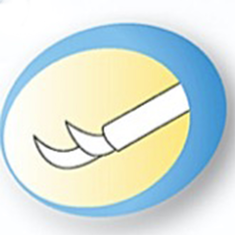 23G Titanium Surgical Scissors Vitreoretinal Scissors for Ophthalmic Surgical Instruments