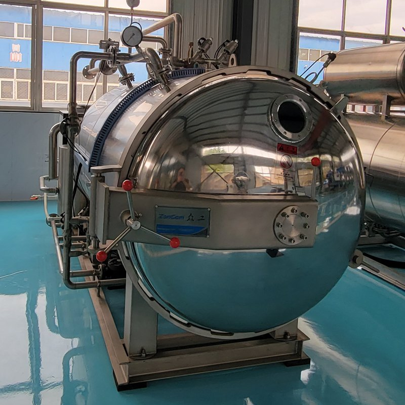 Full Automatic High Temperature Spices Retort Sterilization Autoclave Machine
