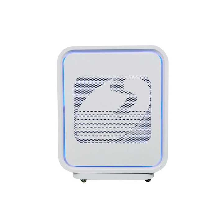Pre-Filter G4 Grade UV-C H13 HEPA Filter Portable Mini Desktop Air Purifier for Sterilizer Sterilization Home School Cleanroom