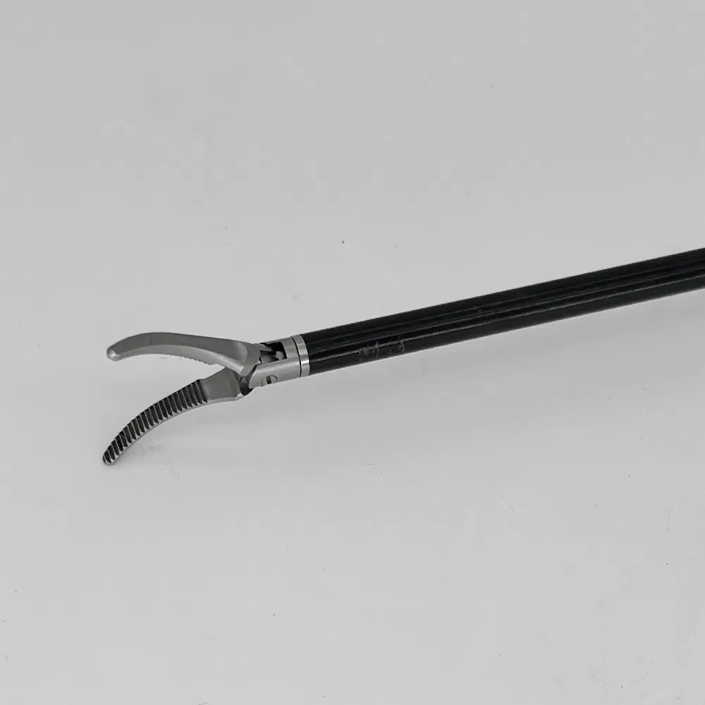 Single-Use Disposable Manual Laparoscopic Grasping Forceps - Sterile Precision Instrument for Complex Abdominal and Gynecologic Surgery