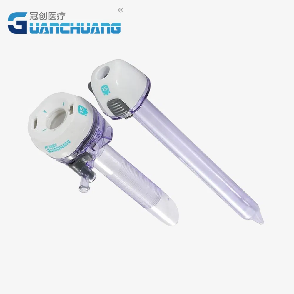 ISO Disposable Trocar for Laparoscope Applicable to Gynecology, General Surgery, Urology