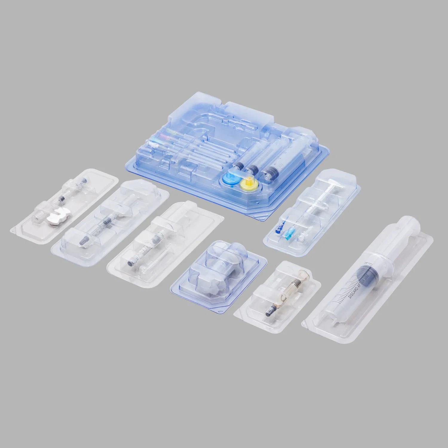 Pet Instruments Sterilization Medical Blister Packaging Vacuum Box Tray