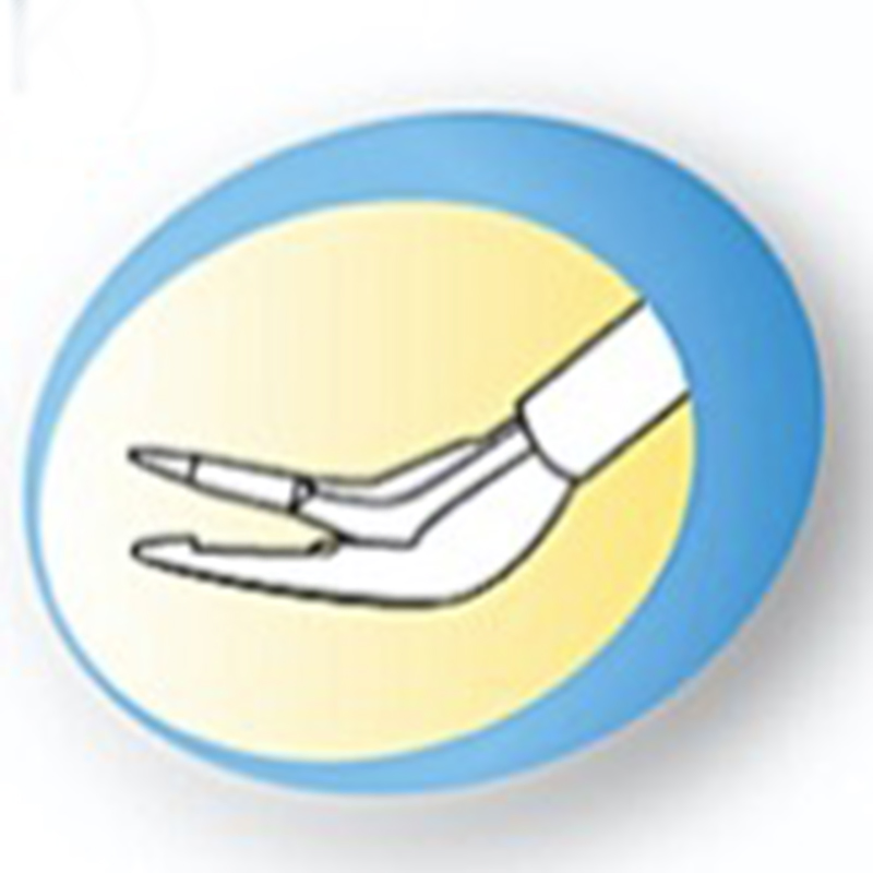 Vitreoretinal Three Prong Scissor Ophthalmic Instruments