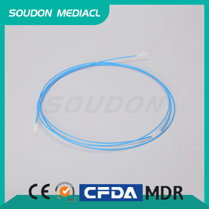 Medical Flexible and Stable Endoscope Disposable Dual Ends Cleaning Brush with CE FDA